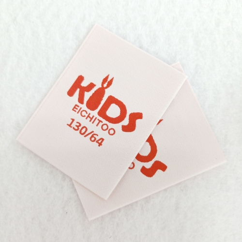 高档织唛布标、织唛领标、西服织标、女装织标